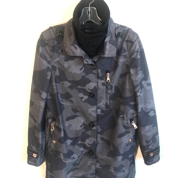 ANORAK Camo Water Resistant Rain Jacket Small - Picture 3 of 6